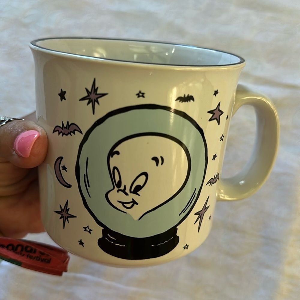 Casper the Friendly Ghost Ceramic Mug Extra Large 20 Ounces Halloween